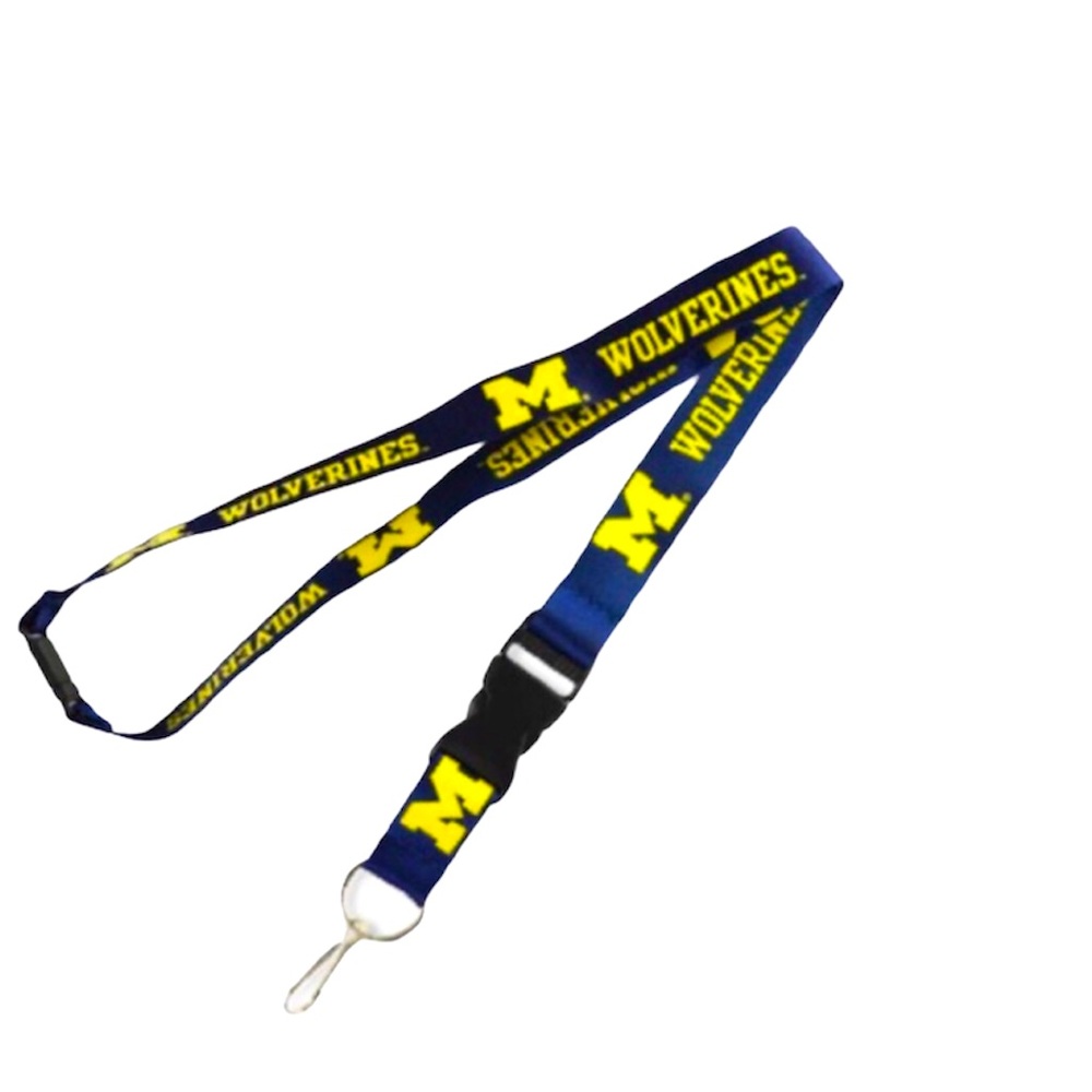 University of Michigan Wolverine Lanyard